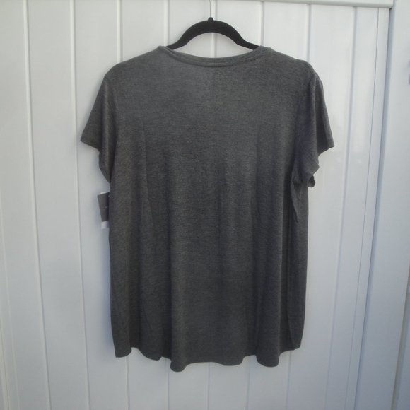 NEW Grayson Threads Sleepwear Top "Have Yourself a Merry Little Nap" Gray" L - Picture 3 of 4